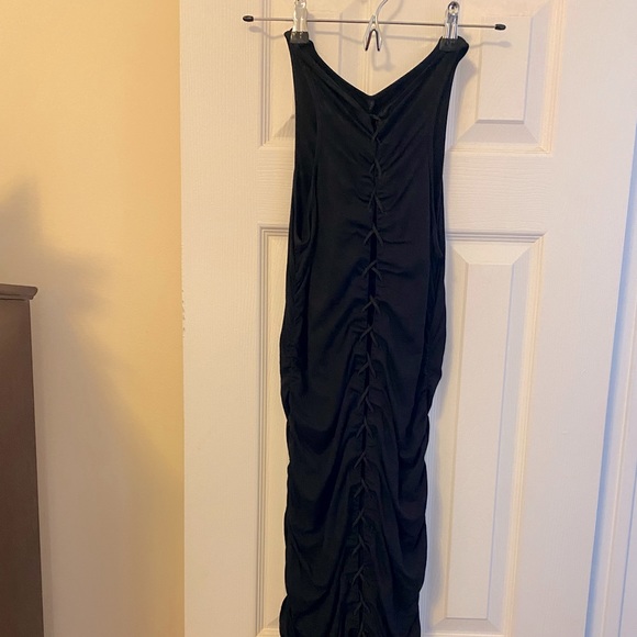 Unravel Project Ben Taverniti Black Lace Up RUNWAY Dress M NWT - Picture 3 of 16